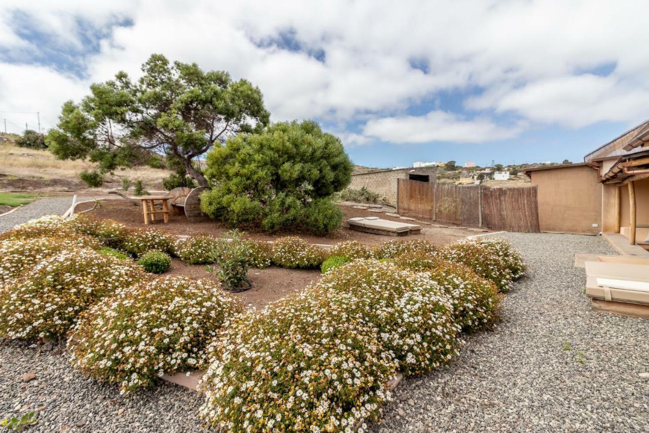 Flatguest Charming House + Pool + Terrace + Views Villa Santa Maria de Guia de Gran Canaria Екстериор снимка