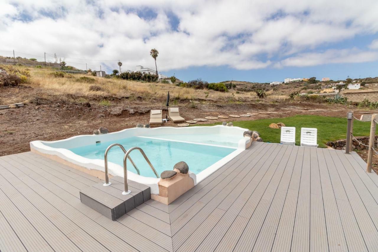 Flatguest Charming House + Pool + Terrace + Views Villa Santa Maria de Guia de Gran Canaria Екстериор снимка